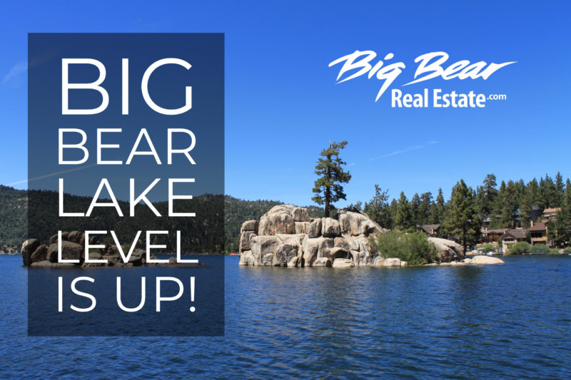 Big Bear Lake Level Is Up